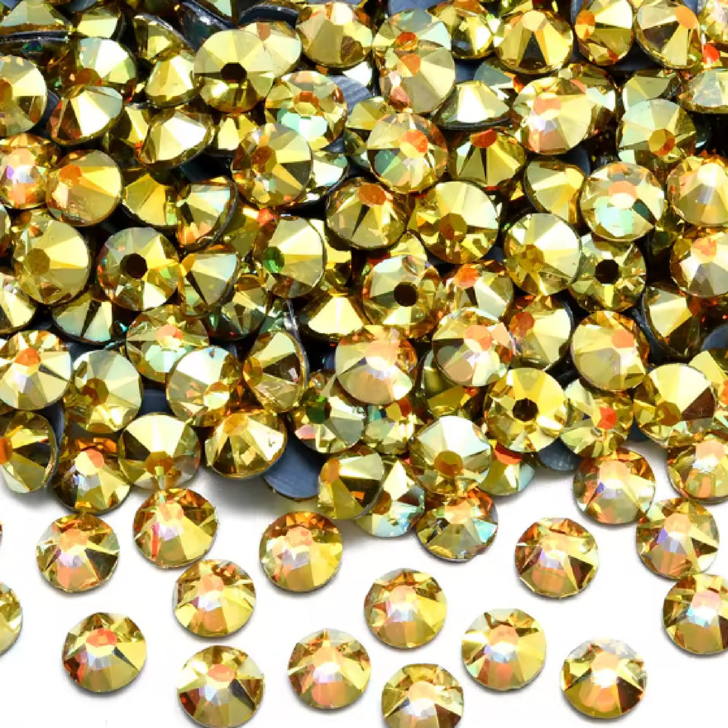 AAA+ Glitz It HOTFIX Flatback Crystals : Metallic Sunshine