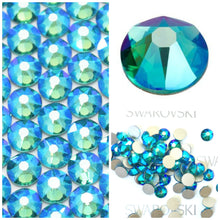 Swarovski Hotfix Flatbacks: Blue Zircon Shimmer