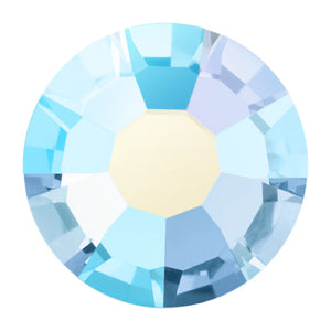 Preciosa®️ Glue On Flatbacks : Light Sapphire AB