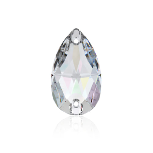 Lumina Sew On Crystals: Pear Drop 3230 AB