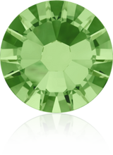 Swarovski Peridot (Green) Crystals Glue On Flatbacks - Glitz It