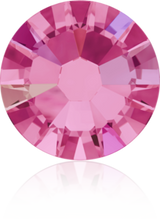 Swarovski Rose AB Crystals Mixed Size Glue On Flatbacks Small to Medium - Glitz It