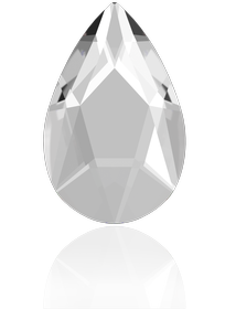 Swarovski 2303 Pear Crystals Glue On Flatbacks - Glitz It