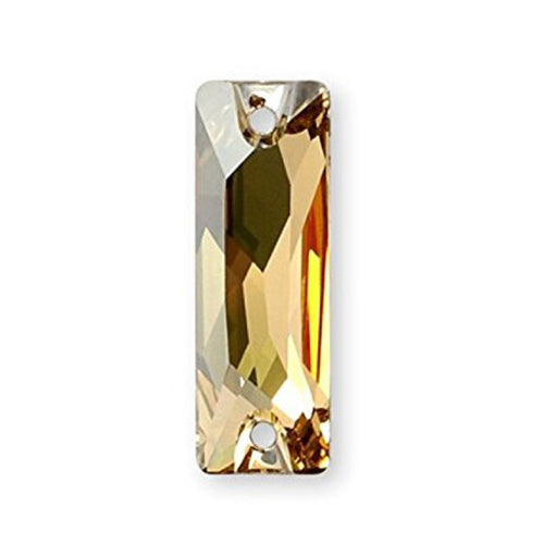 AAA+ Glitz It Cosmic Baguette Sew On Crystals: Golden Shadow