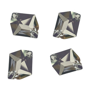 AAA+ Glitz It Cosmic Sew On Crystals 17x13mm: BLACK DIAMOND