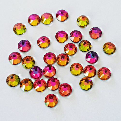 AAA+ Glitz It GLUE ON  Flatbacks Crystals: Rainbow