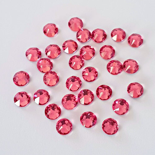 AAA+ Glitz It GLUE ON  Flatbacks Crystals: Rose