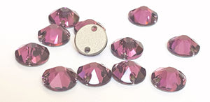 Swarovski® Sew On Crystals: Xirius 3288 Amethyst - Glitz It