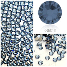 Swarovski Denim Blue Crystals Glue On Flatbacks - Glitz It
