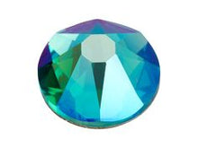 Swarovski Blue Zircon Shimmer Crystals Mixed Size Glue On Flatbacks Small to Medium - Glitz It