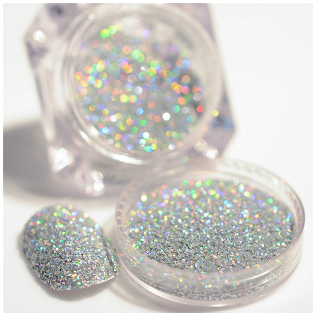 Born Pretty Silver Galaxy Glitter Powder for Nail Art - Glitz It