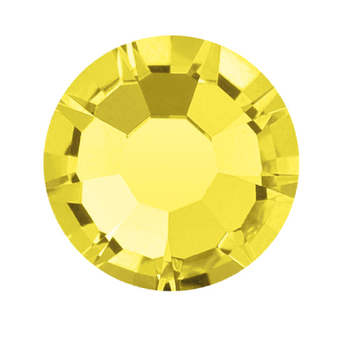 Preciosa®️ Glue On Flatbacks : Citrine