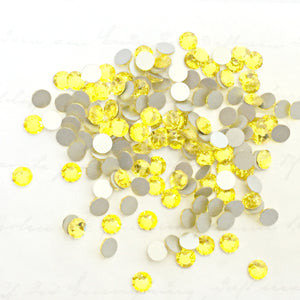 Swarovski® 2058 Small Pack Glue On Crystals: SS5 CITRINE - Glitz It