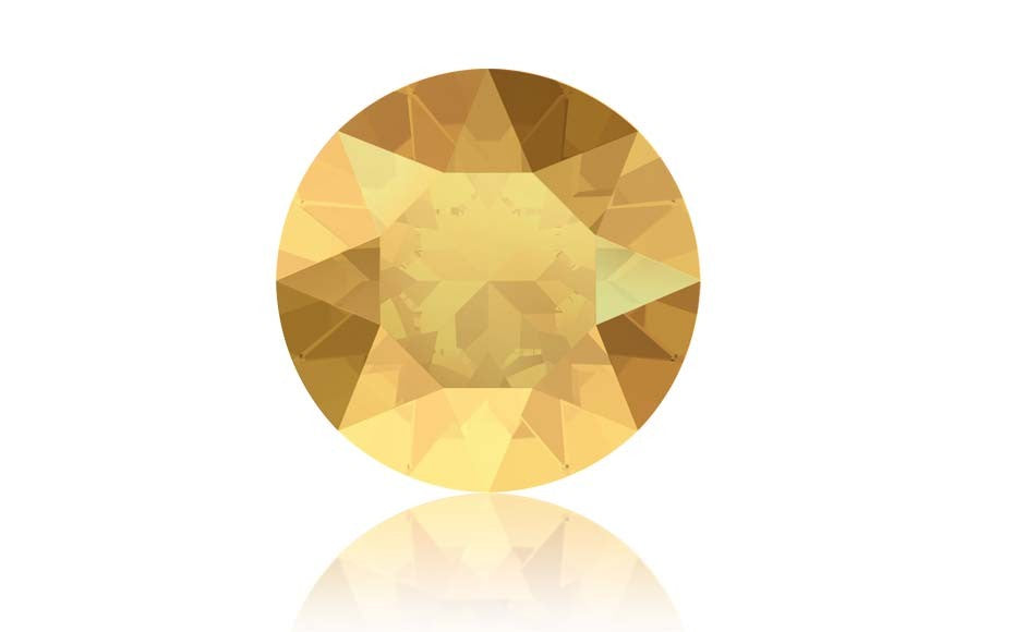 Swarovski Metallic Sunshine Crystals Mixed Size Glue On Flatbacks Small to Medium - Glitz It