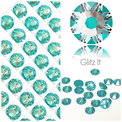 Swarovski Laguna DeLite UNFOILED Crystals Glue On Flatbacks - Glitz It