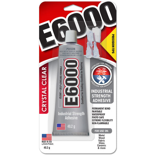 E6000 Glue:  40.2g with Precision Tip