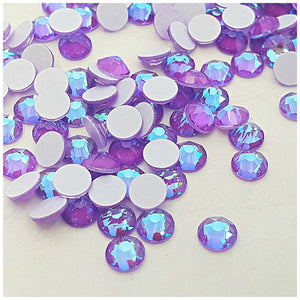 Swarovski Hotfix Flatbacks: Electric Violet DeLite