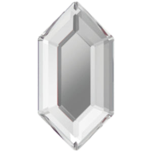 Swarovski 2776 Elongate Hexagon Crystals Glue On Flatbacks - Glitz It