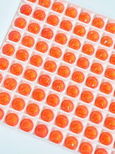 Swarovski Electric Orange Unfoiled Crystals Glue On Flatbacks - Glitz It