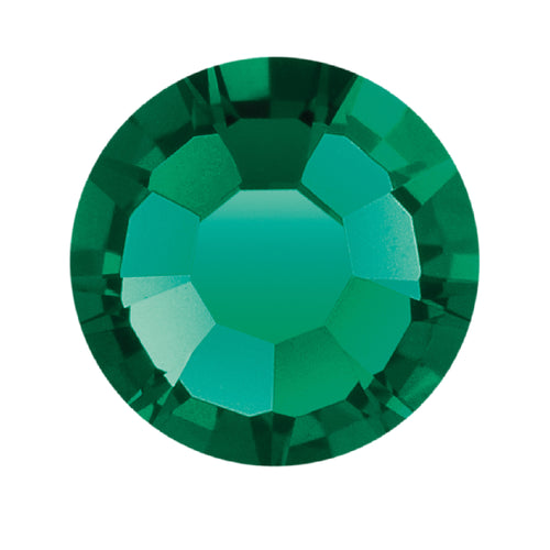 Preciosa®️ Glue On Flatbacks : Emerald