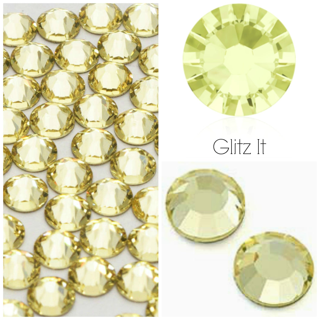 Swarovski® 2058 Small Pack Glue On Crystals: SS5 JONQUIL - Glitz It