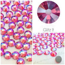 Swarovski Light Siam Shimmer Crystals Glue On Flatbacks - Glitz It
