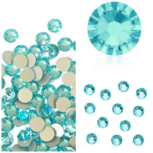 Swarovski Light Turquoise Crystals Glue On Flatbacks - Glitz It