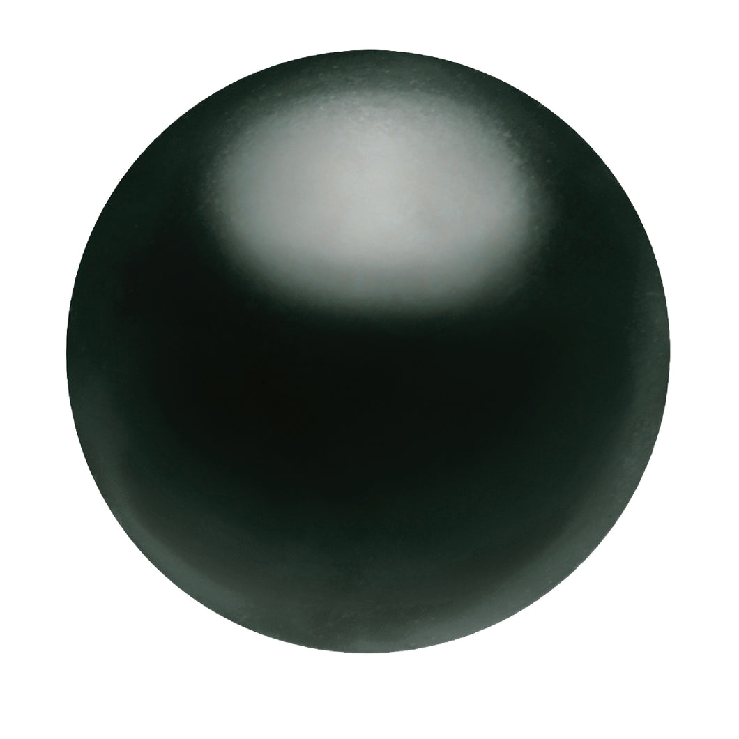 Preciosa®️ Glue On Cabochon Flatbacks : Magic Black Crystal