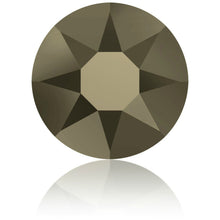 Swarovski Metallic Light Gold Crystals Mixed Size Glue On Flatbacks Small to Medium