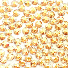 Swarovski Metallic Sunshine Crystals Mixed Size Glue On Flatbacks Small to Medium - Glitz It