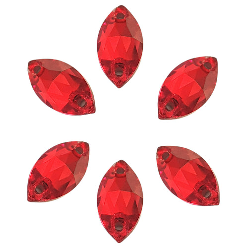 AAA+ Glitz It Navette / Marquise Sew On Crystals: LIGHT SIAM