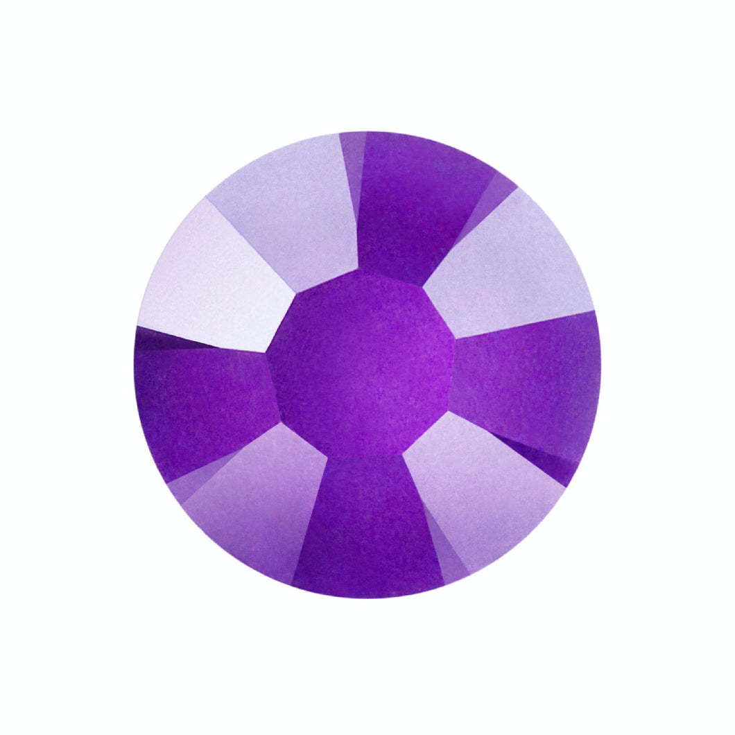 Preciosa®️ Glue On Flatbacks : Neon Violet