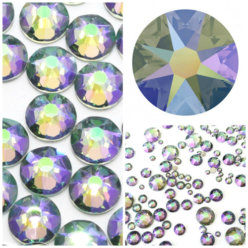 Swarovski Paradise Shine Crystals Glue On Flatbacks - Glitz It