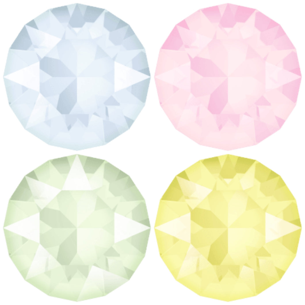 Swarovski Mixed Powder Colour Chaton Crystals - Glitz It