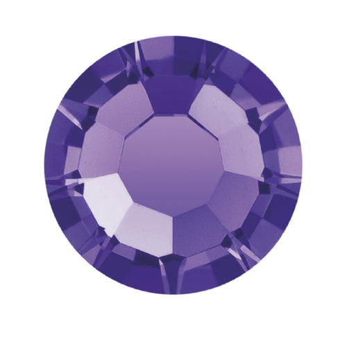 Preciosa®️ Glue On Flatbacks : Purple Velvet