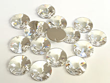 Swarovski® Sew On Crystals: Rivoli 3200 Clear - Glitz It