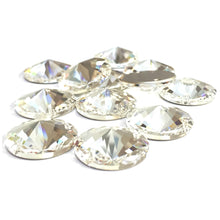 Swarovski® Sew On Crystals: Rivoli 3200 Clear - Glitz It