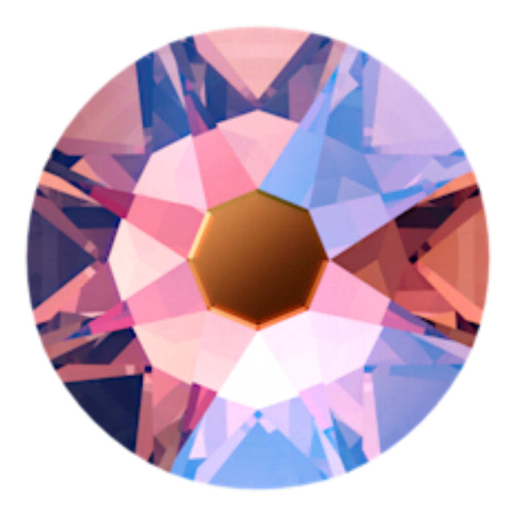 Swarovski Hotfix Flatbacks: Rose Peach Shimmer - Glitz It