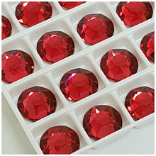 Swarovski Scarlet Red Crystals Glue On Flatbacks