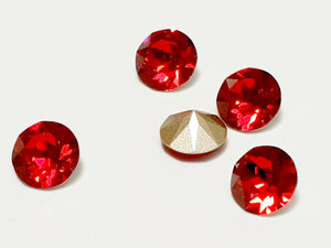 Swarovski Scarlet Red Chaton Crystals - Glitz It