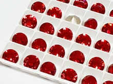 Swarovski Scarlet Red Chaton Crystals - Glitz It