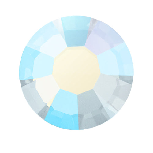 Preciosa®️ Glue On Flatbacks : White Opal AB