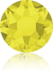 Swarovski Citrine Yellow Crystals Glue On Flatbacks - Glitz It