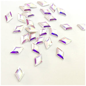 Swarovski 2773 Diamond Shape Crystals Glue On Flatbacks - 6.6mm - Glitz It