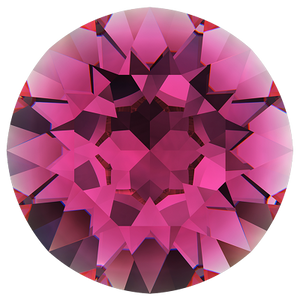 Swarovski Fuchsia Pink Chaton Crystals - Glitz It