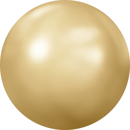 Swarovski Hotfix Flatbacks: Golden Shadow Pearl - Glitz It
