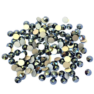 Swarovski® 2058 Small Pack Glue On Crystals: SS5 JET HEMATITE - Glitz It