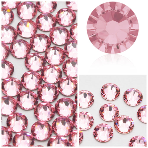 Swarovski Hotfix Flatbacks: Light Rose - Glitz It