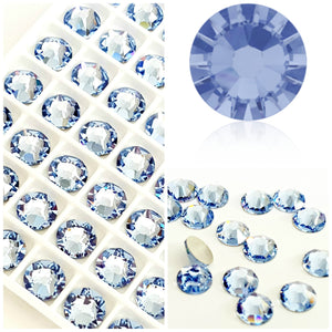 Swarovski® 2058 Small Pack Glue On Crystals: SS5 LIGHT SAPPHIRE - Glitz It
