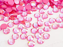 Swarovski Lotus Pink DeLite UNFOILED Crystals Glue On Flatbacks - Glitz It